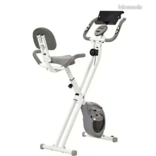 Vélo - Acier - 113x57x120cm - Gris