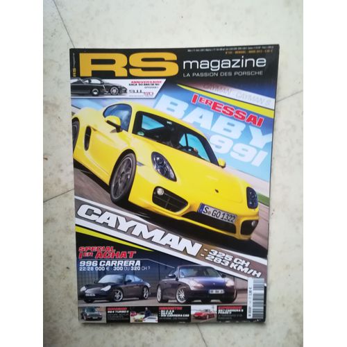Rs Magazine 141 De 2013 Cayman,Cayman S,Vegeais,996 Carrera 4 3.4,964 Turbo 2 3.3,993 Carrera S,996 Carrera 3.4,3.6,997 Carrera S Phase 2,912 Targa