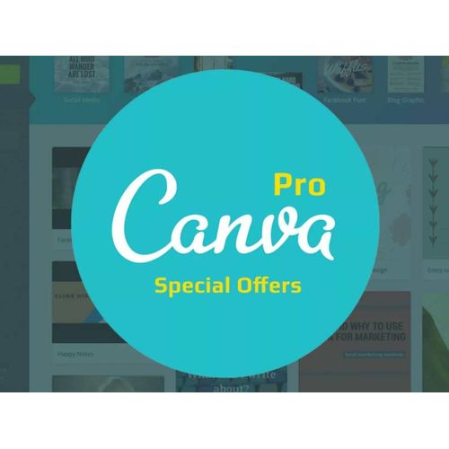 Canva Pro Licence 12 Mois - Contenus Premium Et Outils D'Ia Illimités