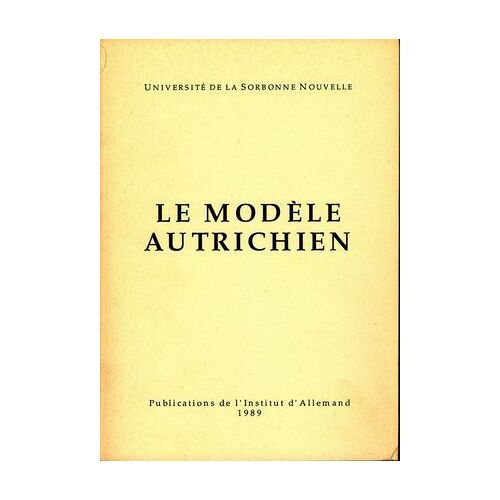 Le Modèle Autrichien