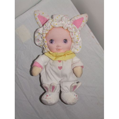 POUPEE PLAYSKOOL LES PETITS BONHEURS DEGUISEE EN LAPIN 1987