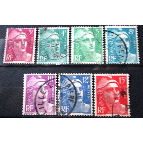 1948. F806;F807;F809;F810;F811;F812;F813: Marianne De Gandon.