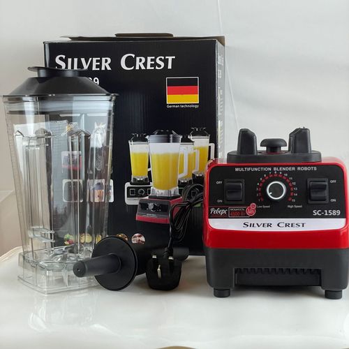 Blender Biphasique 110V - Mixeur Polyvalent avec Broyage à Glace, Extracteur de Jus et Fonction Mouture