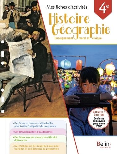 Mes Fiches D'activités Histoire Géographie Emc 4e