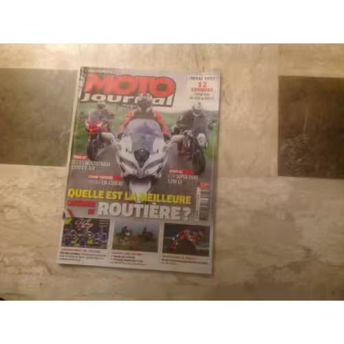 Moto Journal 2183 De 2016 Honda Cb1100ex,Triumph Bonneville T120,Yamaha Fjr1300 Ae,Ktm Super Duke Gt 1290,Ducati Multistrada 1200s,Suzuki Gs1000g,