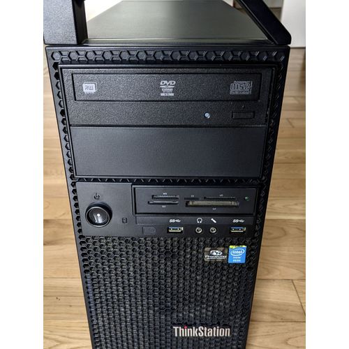 Lenovo S30 Workstation ThinkStation (station de travail) Intel Xeon Quad-Core Processor E5-1620 v2 - Ram 128 Go - SSD 1.280 To + HDD 1 To, Quadro K2000