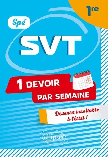 Spé Svt 1re