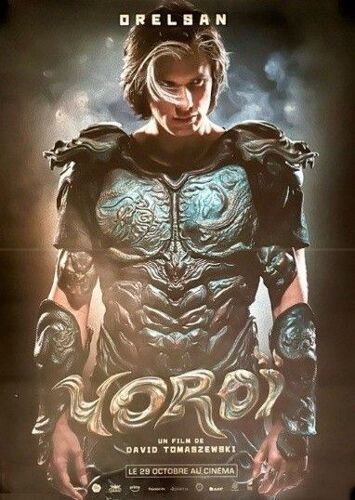 Yoroï - Affiche Originale De Cinéma - Format 40x60 Cm - Un Film De David Tomaszewski Avec Orelsan, Clara Choï, Kazuya Tanabe, Bob Brahmi, Skread, Ablaye, Gringe - Année 2025