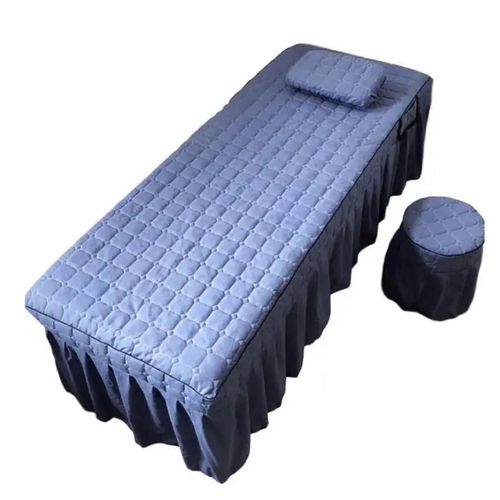 Machine De Massage Couvercle De La Table 1pc De Massage Couvre Lit Salon De Beauté, Table De Lit, Jupe De Spa De Lit Couverture Complète Avec Le Trou De La Couleur 10
