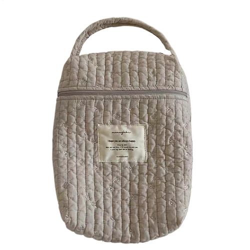 Matelassé Table À Langer Organisateur Souple Polyvalente Pépinière Sac À Langer Portable Couche De Stockage Pour Les Couches Et Les Tétines