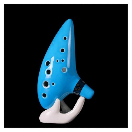 Ocarina 12 Trous Alto C Clé Débutant Instrument Ocarina Instrument De Musique