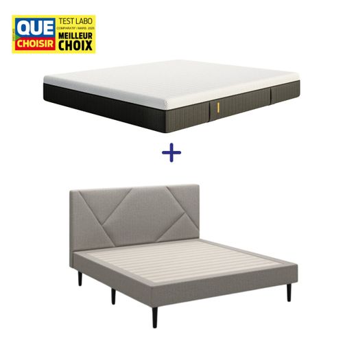 EMMA I Pack Lit Cocoon + Matelas Original II 140x190 cm