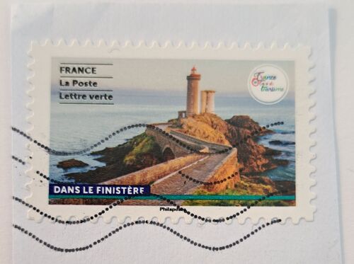 Timbre France 2023 Terre De Tourisme Dans Le Finistère Phare Bretagne Tbe Oblitéré