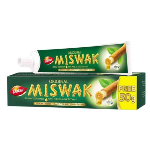 Dabur - Dentifrice Miswak Original 120g + 50g - 