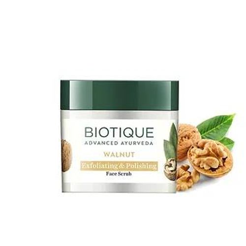 Biotique Walnut Exfoliating & Polishing Face Scrub,50gm 