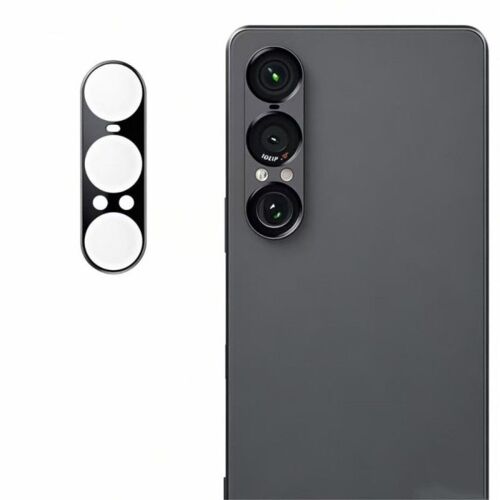 Lentille de Protection en verre Trempé pour Sony Xperia 1 VII (version noire)