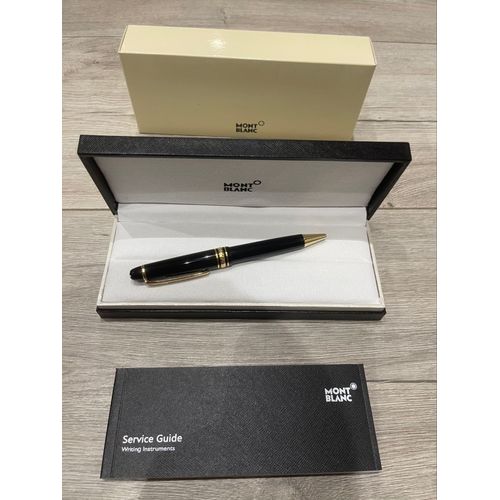 Stylo Montblanc Meisterstuck Classique Doré, Grand Modèle, 145