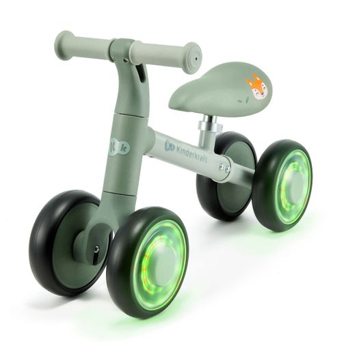 Draisienne Enfant Roues Led Dès 2 Ans Vert