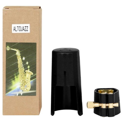Altos Saxophone Bec, Ligature Clip, Ligature En Cuir Fermoir Et Casquettes, Instrument À Vent Accessoires