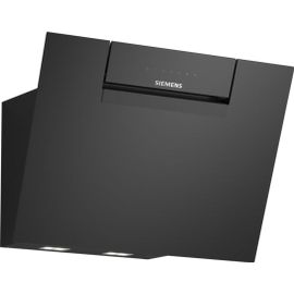 Siemens - Hotte décorative inclinée 60cm 427m3/h noir LC67JFN60