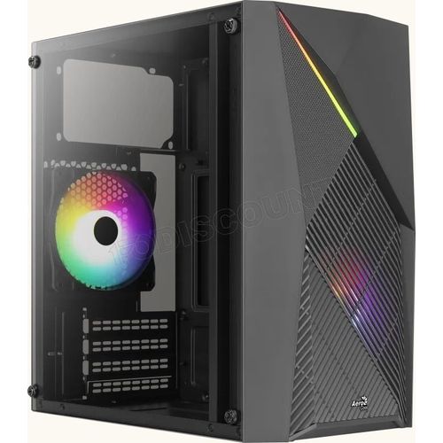 Boitier Moyen Tour Atx Aerocool Raider Mini V2 Rgb Avec Panneau Vitré