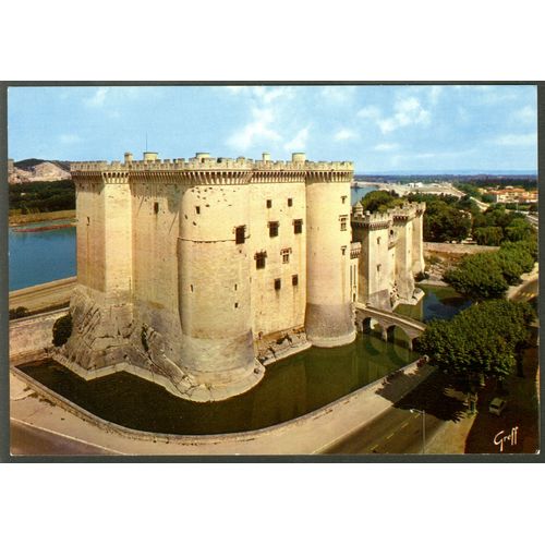 Carte Postale Tarascon , Bouches-Du-Rhône , Le Château , Commencé Au 12e S. Et Achevé Au 15e S.