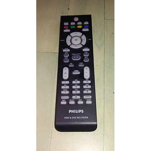 Télécommande pour Lecteur Enregistreur Dvd HDD Philips DVDR3595H