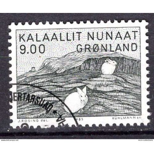 Groenland 1985 Gehrard Kleist Artiste Groenlandais   Yvert N° 149 Oblitere