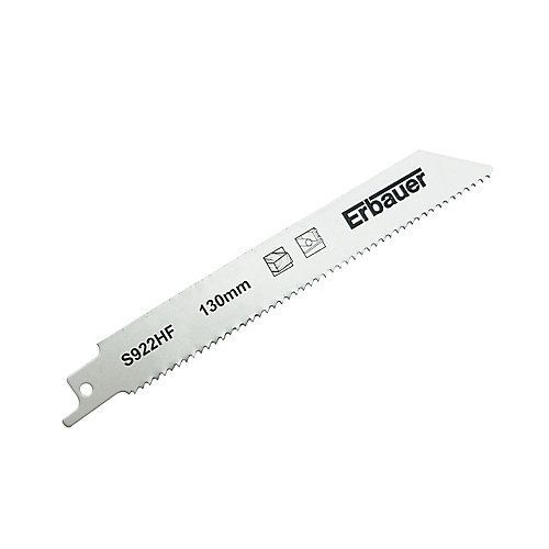 2 lames de scie égoïne U droite grossière Erbauer Bois/Métal