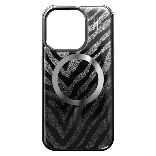Ideal Of Sweden Coque Magsafe Transparente Limitée Iphone 15 Pro Zebra Mystique