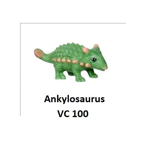 Figurine Kinder (2025) - Jurassic / N° 4 - Ankylosaurus ( Vc100 / Vc-100 ) Avec Bpz