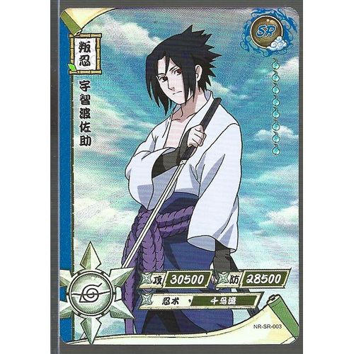 [ Cartes À Collectionner / Trading Cards ] Naruto Kayou # Sr-003 Sasuke Uchiha