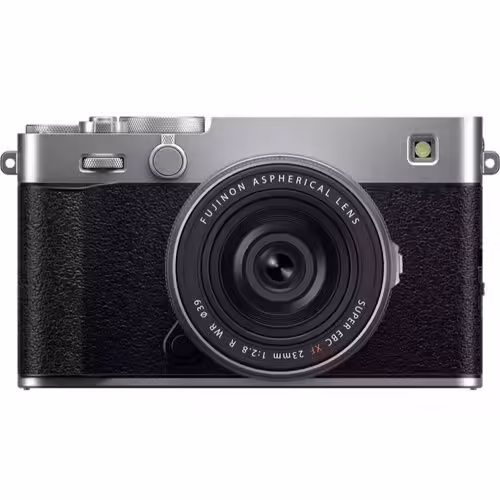 Fujifilm X-E5 Silver + Objectif XF 23 mm f/2.8 R WR