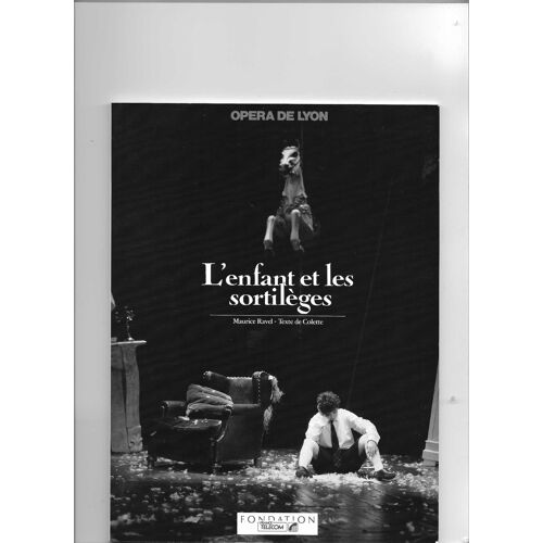 L'Enfant Et Les Sortilèges Opéra De Lyon 1989 Livret Programme Édité Par La Fondation De France Télécom 40 Pages