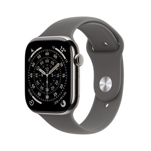 Montre connectée APPLE WATCH 42mm Tit Naturel / Gris Serie 11 S/M Cel