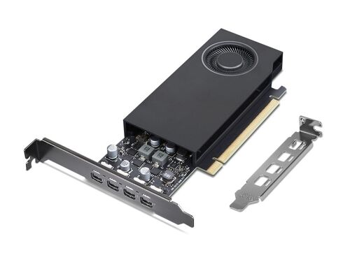 NVIDIA RTX - Carte graphique - RTX A400 - 4 Go GDDR6 - PCIe 4.0 x8 - 4 x Mini DisplayPort