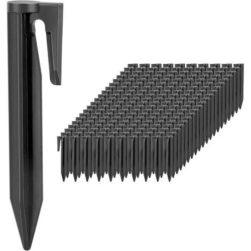 200 Piquets Fixation Robot Tondeuse - Compatible Gardena, Worx, Bosch, Husqvarna.