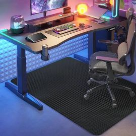 Odot Tapis Chaise De Bureau Rond Tapis Chaise Gaming Antidérapant