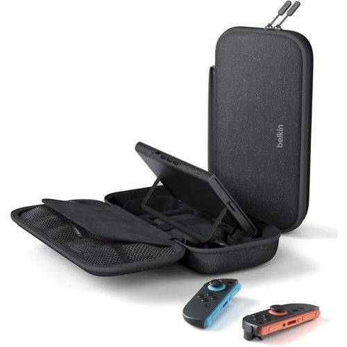 Belkin Pochette Gaming avec Batterie 10 000 mAh pour Nintendo Switch 2, Recharge Rapide 20W, Rangement AirTag.