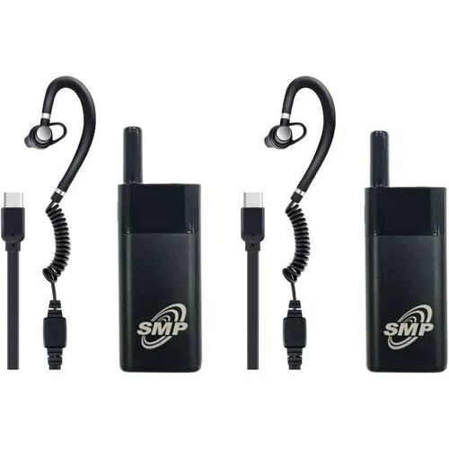 Mini Talkie-Walkie Rechargeable SMP-168, 25 Canaux, Longue Portée, CTCSS/DCS, Sécurité & Pro.