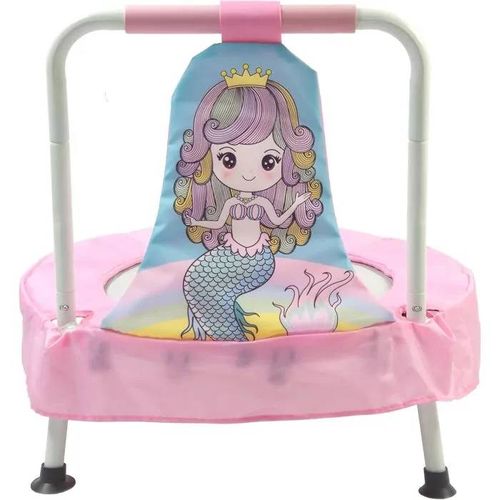 Czcpary Trampoline Bébé - Mini Trampoline Enfants 6 Mois À 3 Ans - Intérieur/Extérieur - Idéal Cadeau Anniversaire Filles/Garçons.