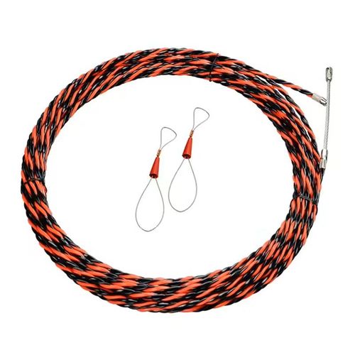 Outil D'enfile-Fil Électrique De 25 M, Guide-Fil De Câble, Enfileur Mural À Trois Brins, Enfile-Câble Avec Deux Tendeurs