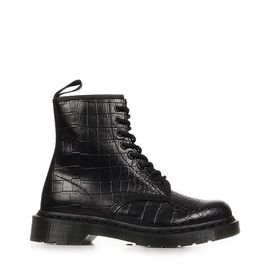 Bottines Et Boots Dr. Martens 1460 Croco Pour