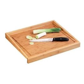 Planche À Découper - Zeller - 25320 - Bambou - 50 X 40 X 4,5 Cm - Rebord Intégré