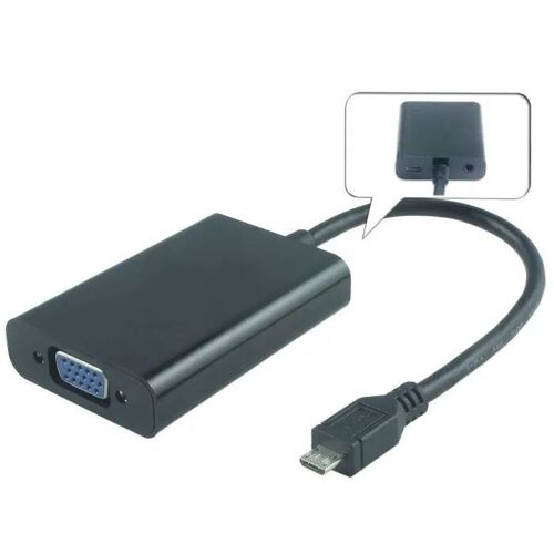 PremiumCord MHL Câble Micro USB/HDTV vers VGA - khcon-10
