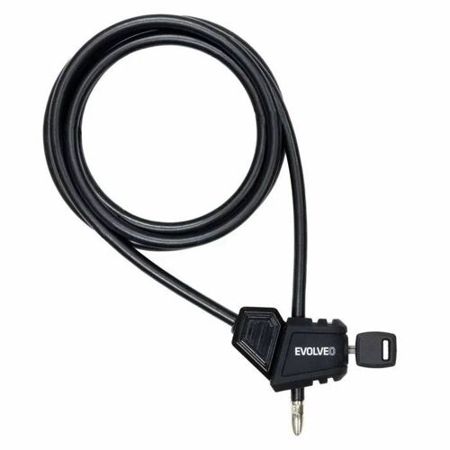 EVOLVEO StrongVision LOCK, câble de verrouillage réglable 8mm x 2m