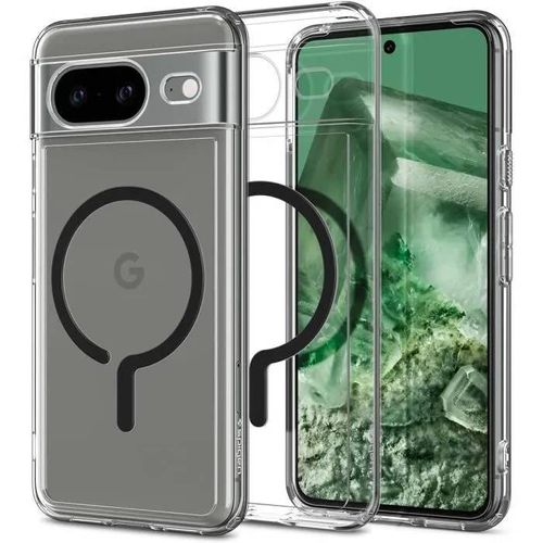 Coque SPIGEN Ultra Hybrid OneTap Metal Ring pour Google Pixel 8 - Noir - Antichoc