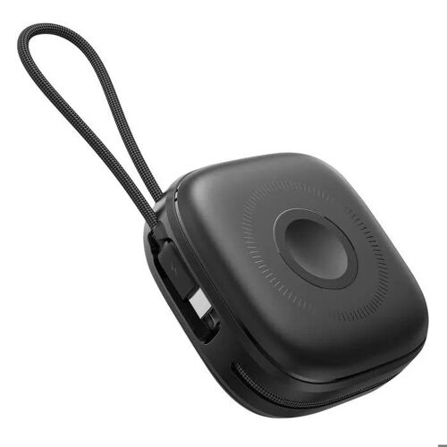 Batterie Externe Magsafe 15w 10000mah Avec Câbles Usb-C Et Lightning Swissten Noir