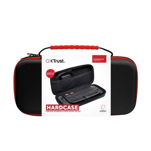 Pochette pour Nintendo Switch 2 - Trust Gaming - GXT 1251 - Conception Antichoc - Espace pour 4 Joy-Cons - Noir