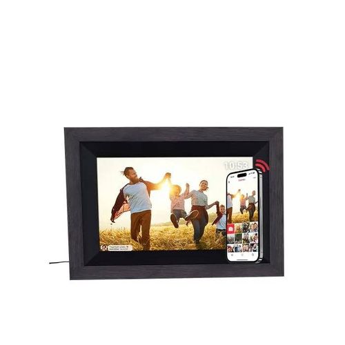 Cadre Photo Numérique - Rollei - 30273 - WiFi - Écran IPS 10,1" - Bois Noir
